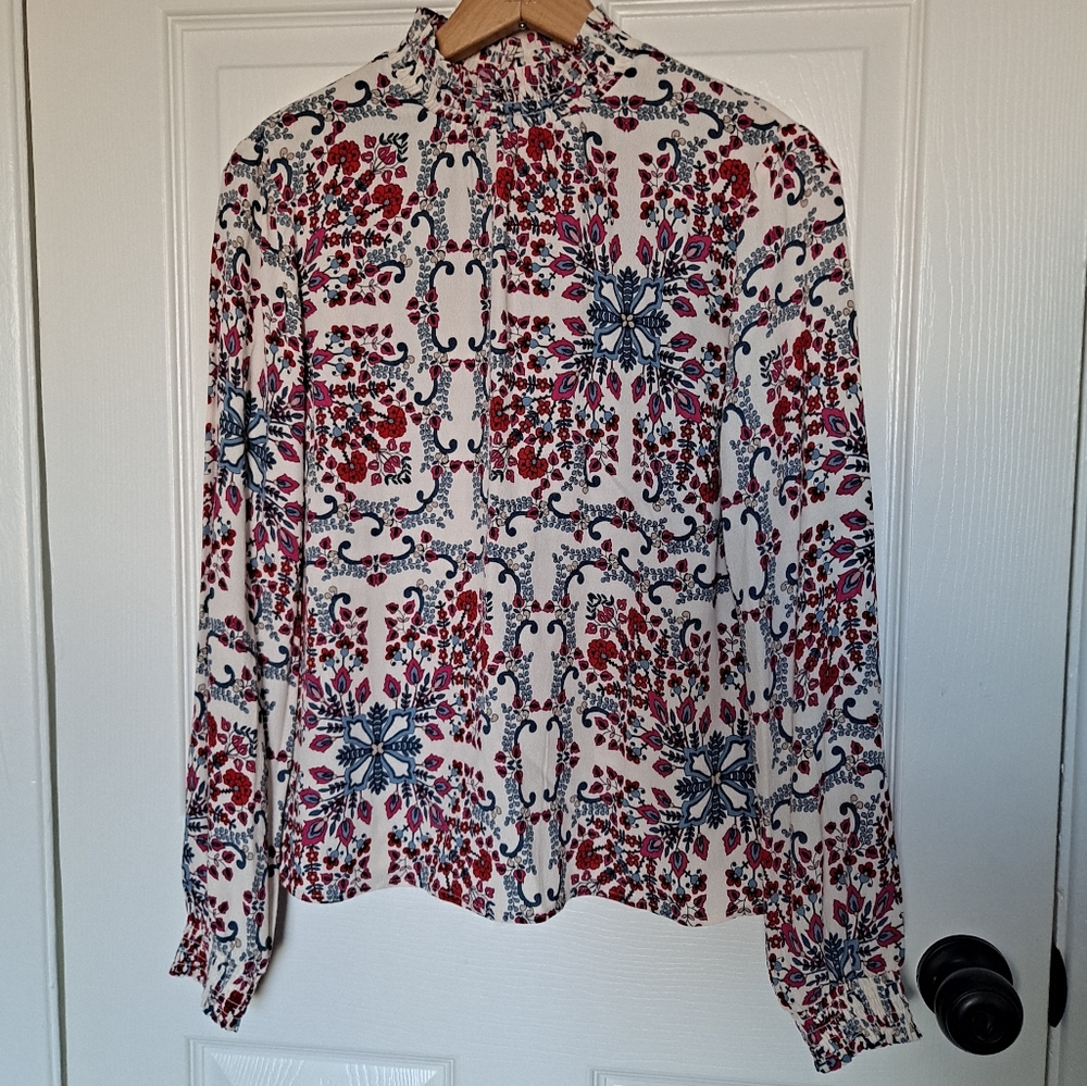 Abstract Floral Oliver Bonas Blouse
